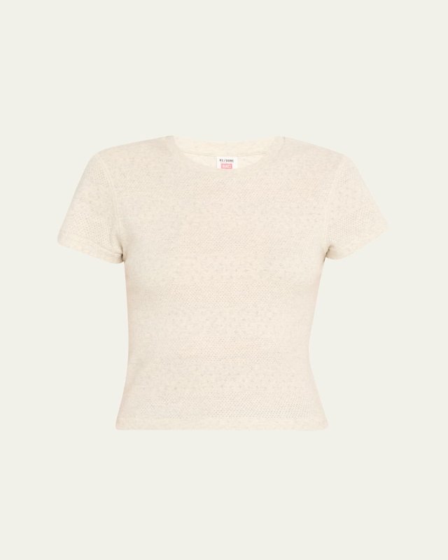 Pointelle 90s Baby T
